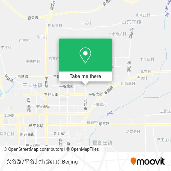 兴谷路/平谷北街(路口) map