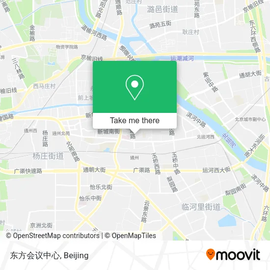 东方会议中心 map