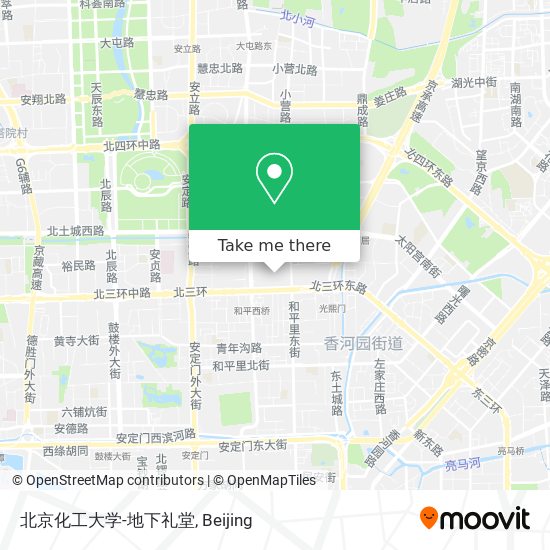北京化工大学-地下礼堂 map