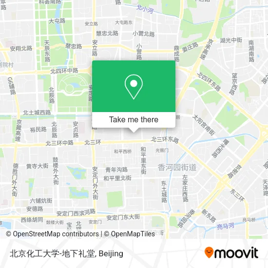 北京化工大学-地下礼堂 map