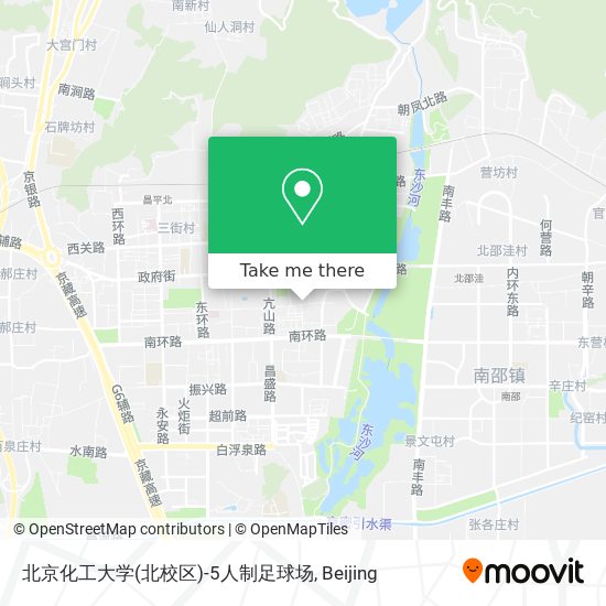 北京化工大学(北校区)-5人制足球场 map