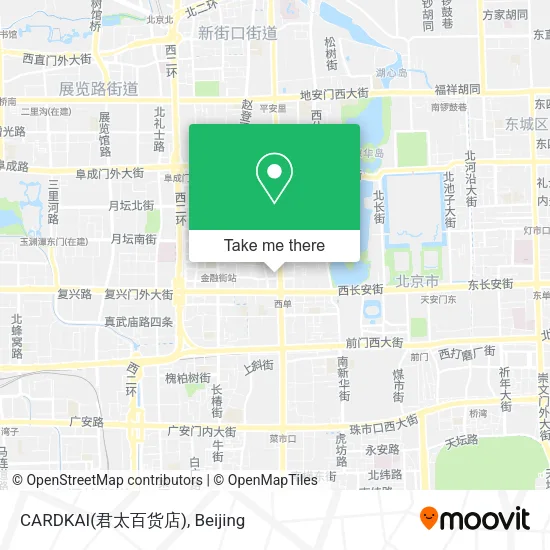 CARDKAI(君太百货店) map