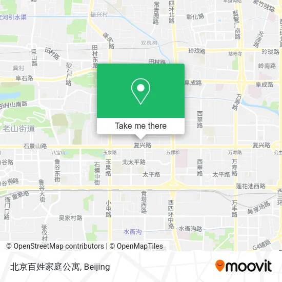北京百姓家庭公寓 map