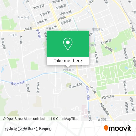停车场(太舟坞路) map