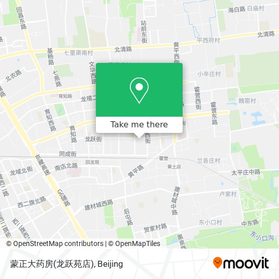 蒙正大药房(龙跃苑店) map