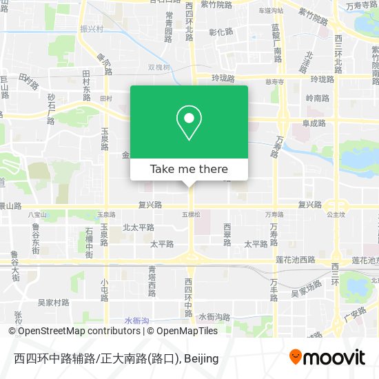 西四环中路辅路/正大南路(路口) map