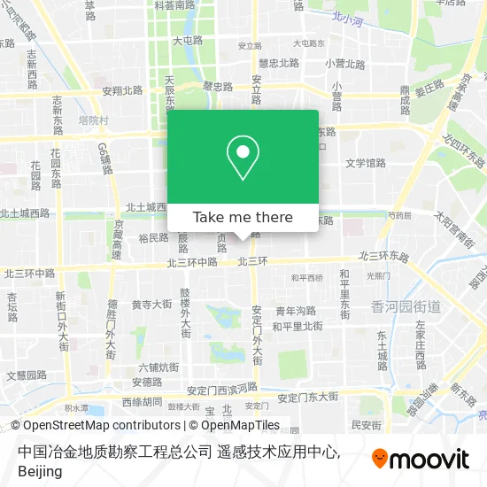 中国冶金地质勘察工程总公司 遥感技术应用中心 map