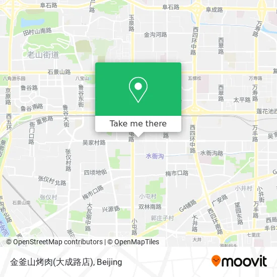 金釜山烤肉(大成路店) map
