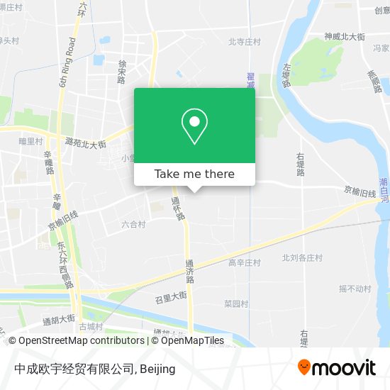 中成欧宇经贸有限公司 map