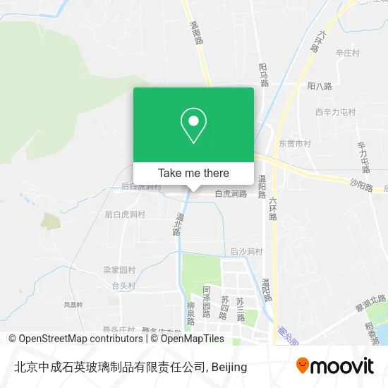 北京中成石英玻璃制品有限责任公司 map