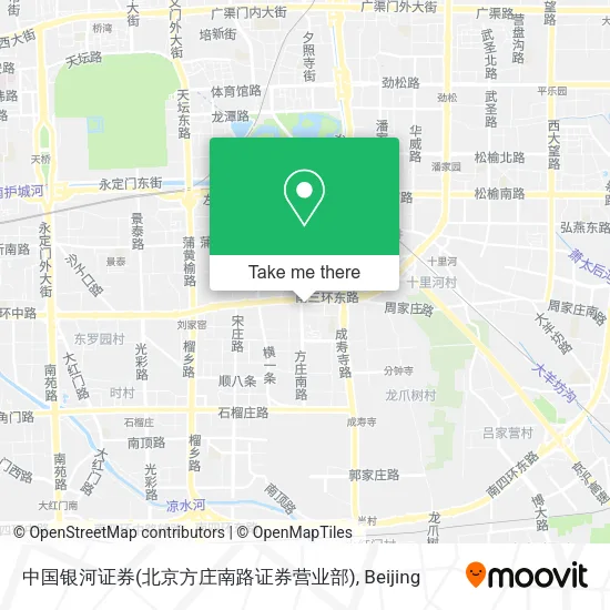 中国银河证券(北京方庄南路证券营业部) map