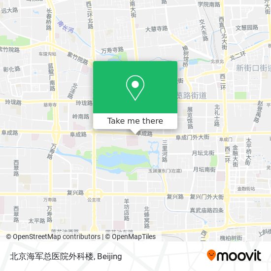 北京海军总医院外科楼 map
