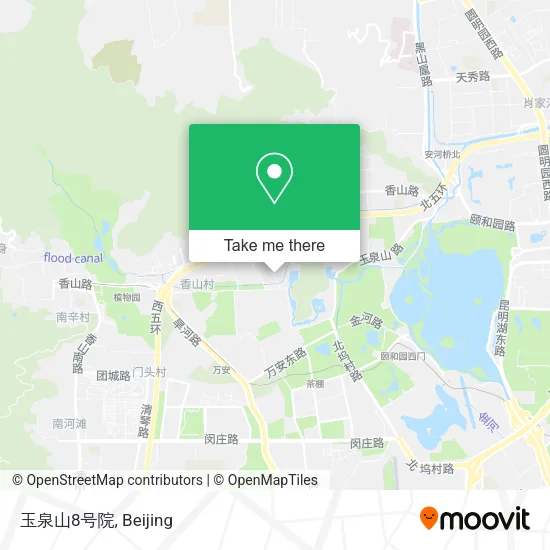 玉泉山8号院 map