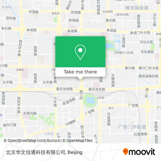北京华文信通科技有限公司 map