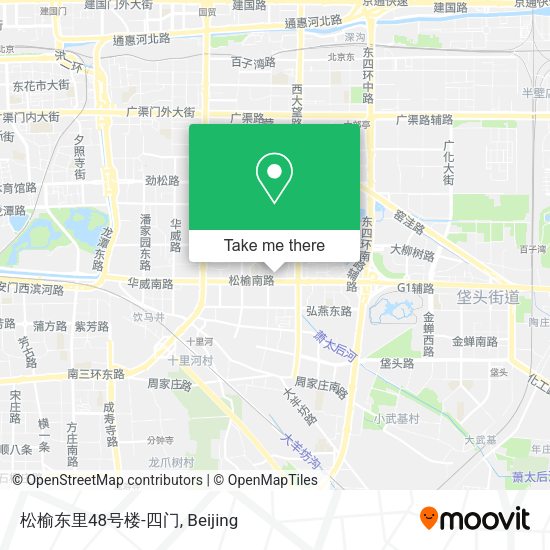 松榆东里48号楼-四门 map