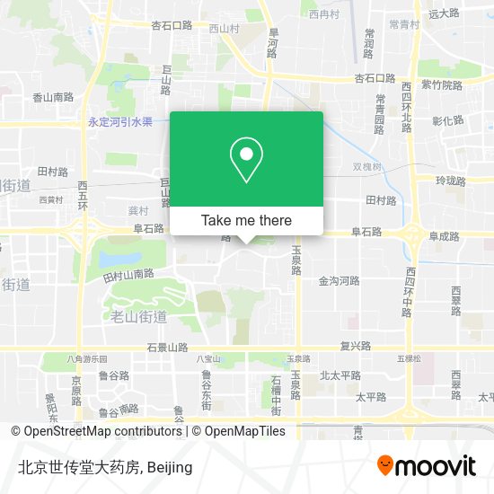 北京世传堂大药房 map