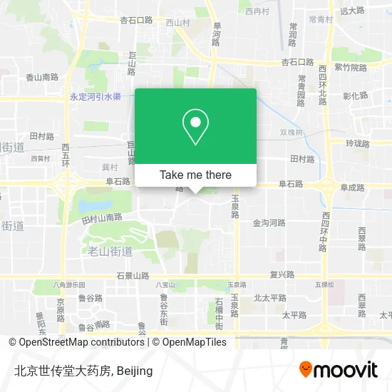 北京世传堂大药房 map