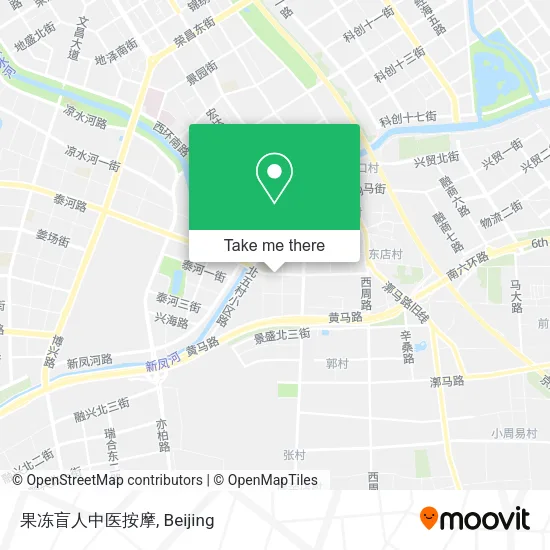 果冻盲人中医按摩 map