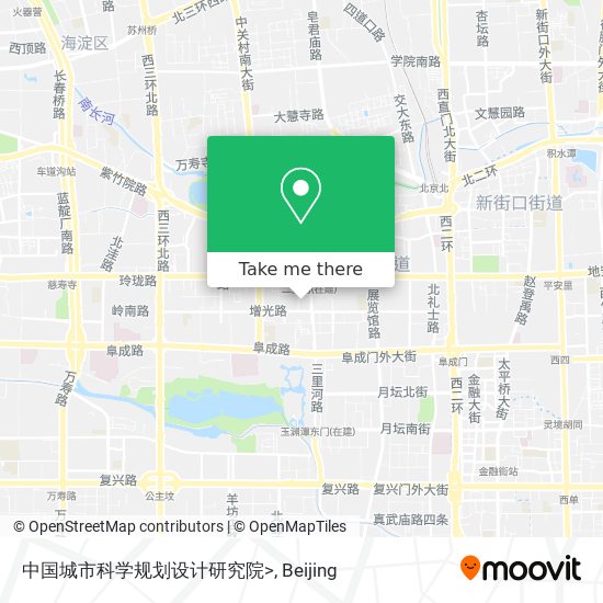 中国城市科学规划设计研究院> map