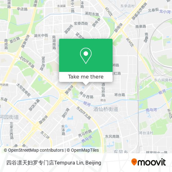 四谷凛天妇罗专门店Tempura Lin map