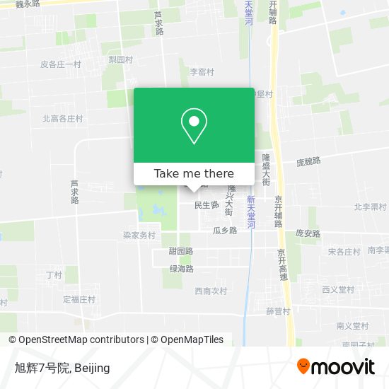 旭辉7号院 map