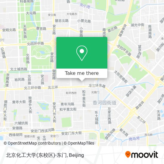 北京化工大学(东校区)-东门 map