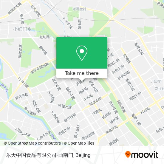 乐天中国食品有限公司-西南门 map