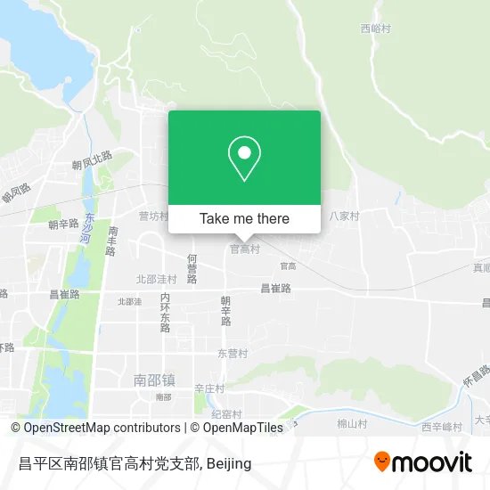 昌平区南邵镇官高村党支部 map