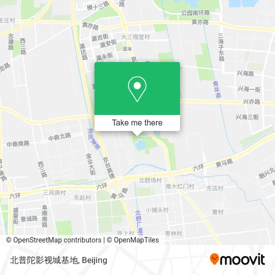 北普陀影视城基地 map