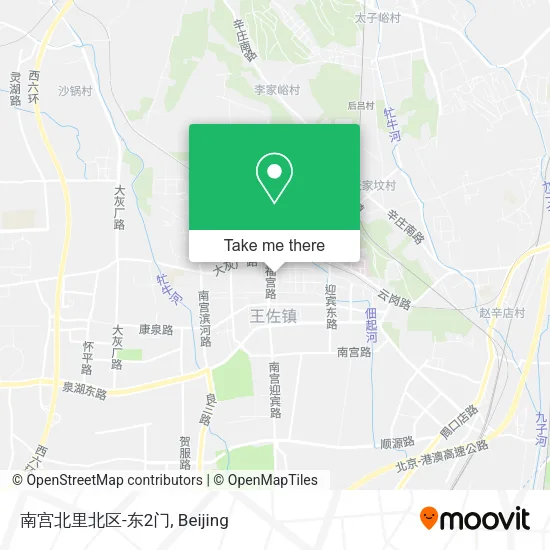 南宫北里北区-东2门 map