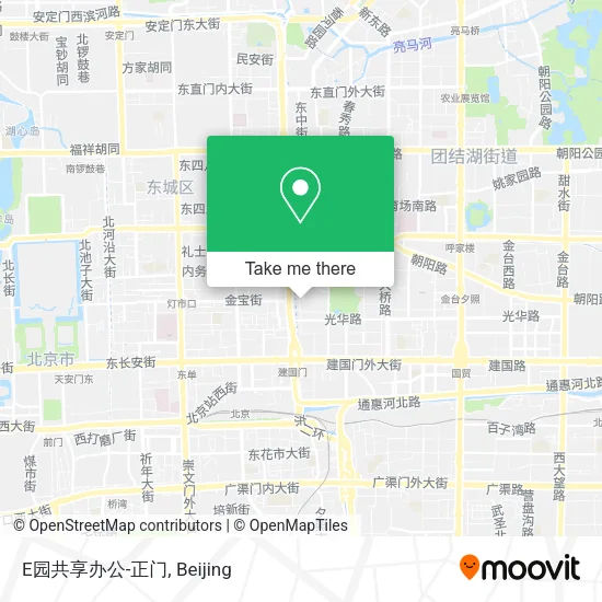 E园共享办公-正门 map