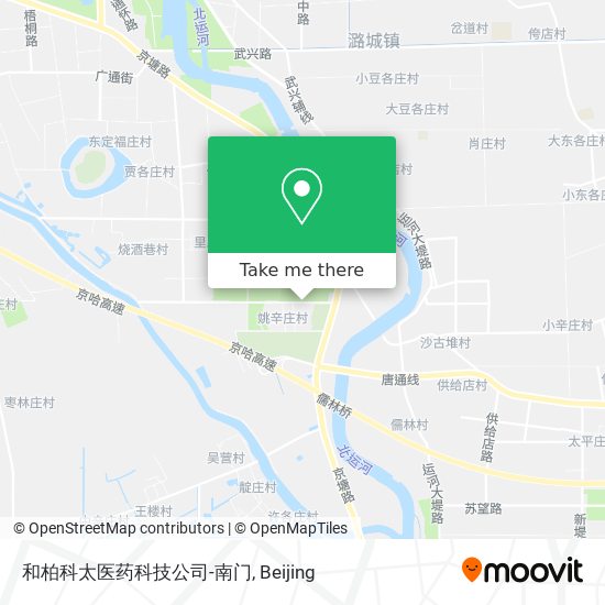 和柏科太医药科技公司-南门 map