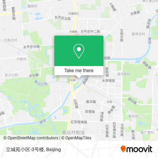 立城苑小区-3号楼 map