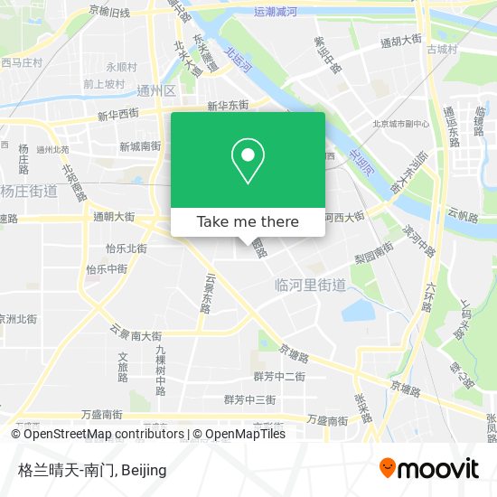 格兰晴天-南门 map