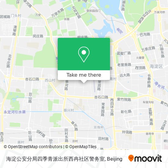 海淀公安分局四季青派出所西冉社区警务室 map