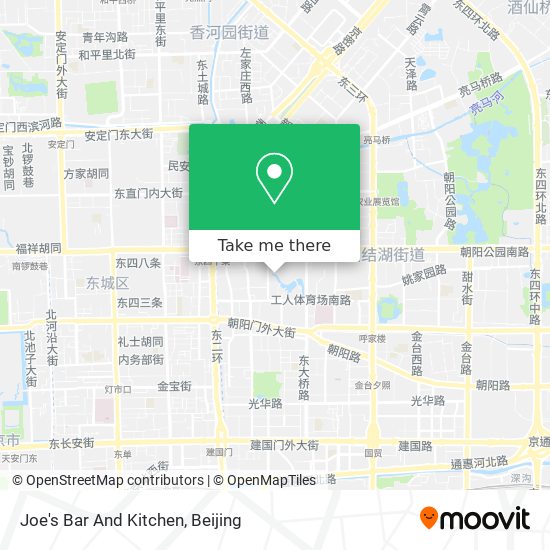Joe's Bar And Kitchen map