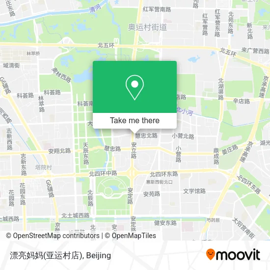 漂亮妈妈(亚运村店) map