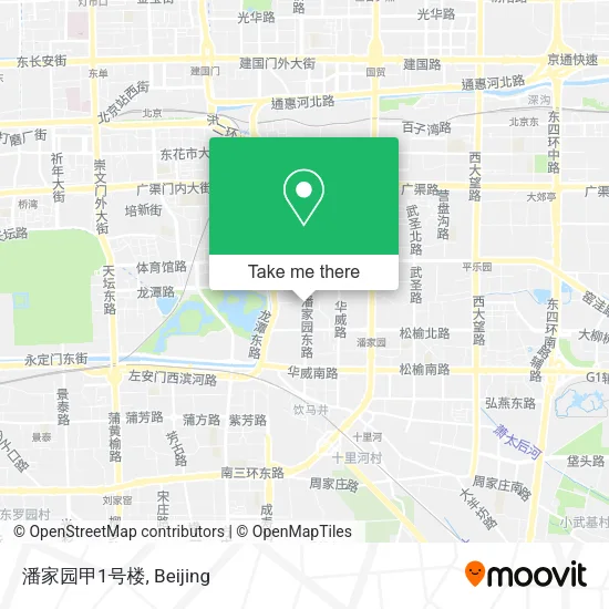 潘家园甲1号楼 map