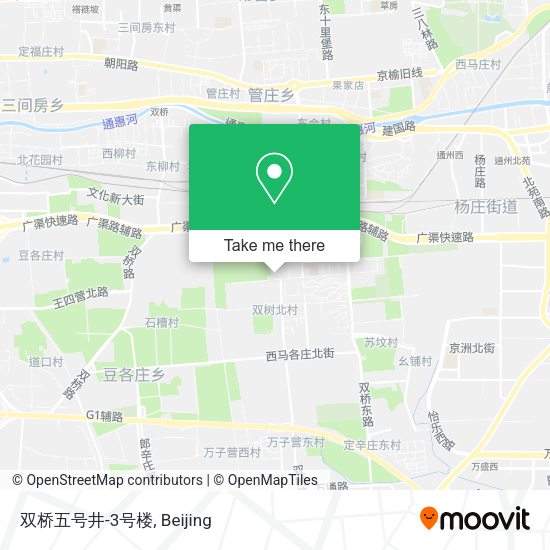 双桥五号井-3号楼 map