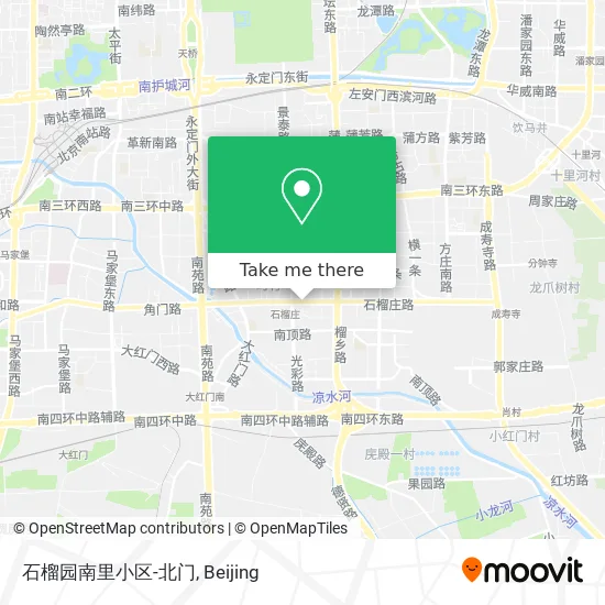 石榴园南里小区-北门 map