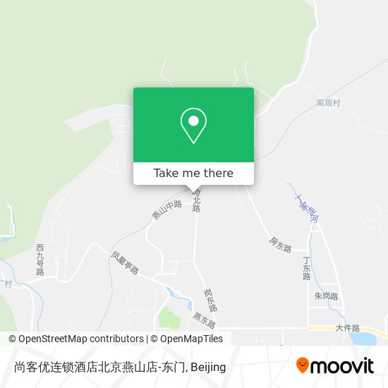 尚客优连锁酒店北京燕山店-东门 map