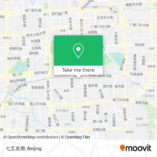 七五发廊 map