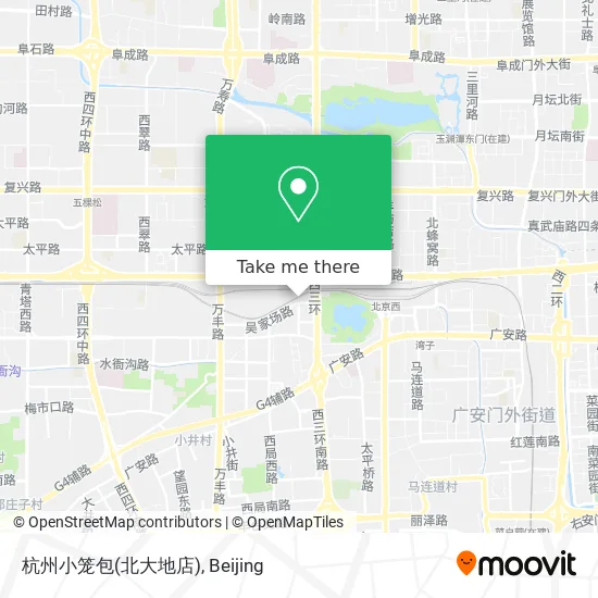 杭州小笼包(北大地店) map