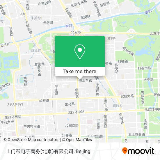 上门帮电子商务(北京)有限公司 map
