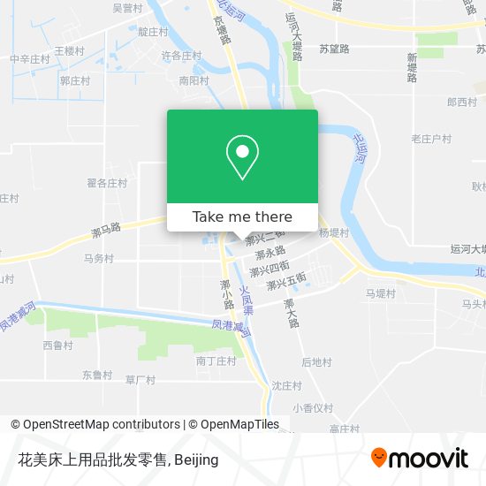 花美床上用品批发零售 map