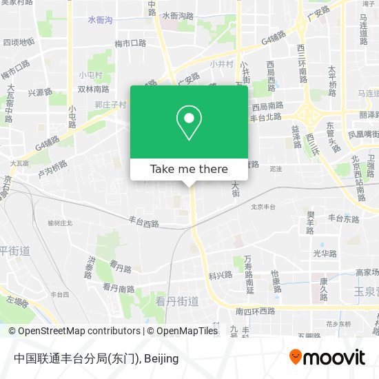 中国联通丰台分局(东门) map