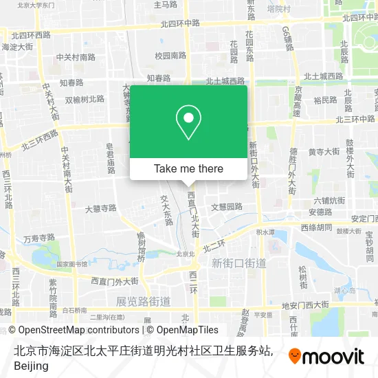 北京市海淀区北太平庄街道明光村社区卫生服务站 map