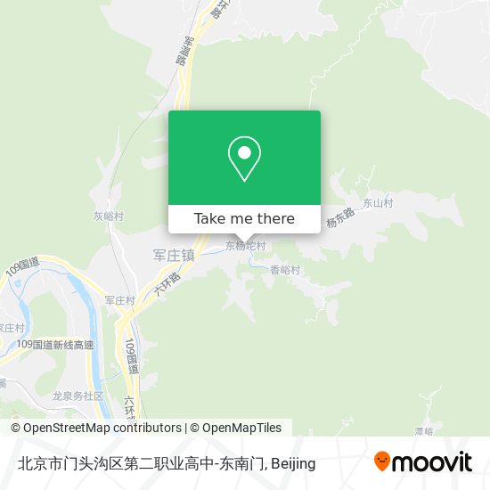 北京市门头沟区第二职业高中-东南门 map