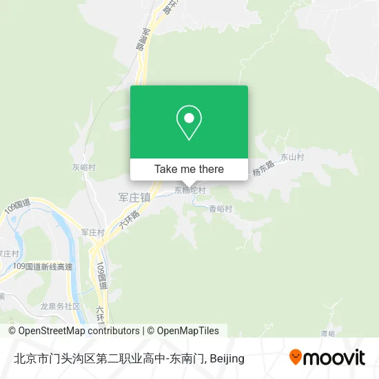 北京市门头沟区第二职业高中-东南门 map