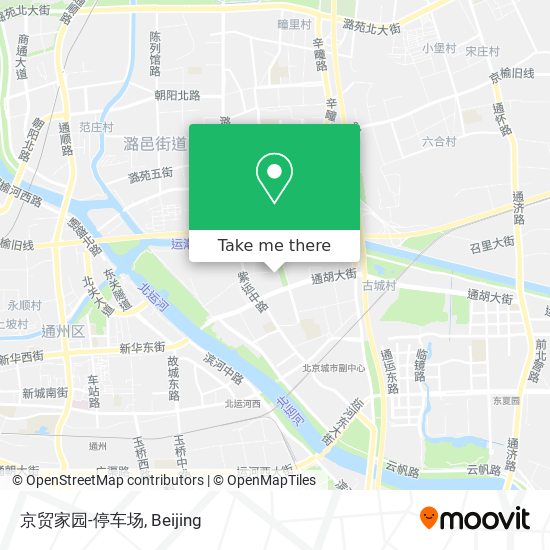京贸家园-停车场 map